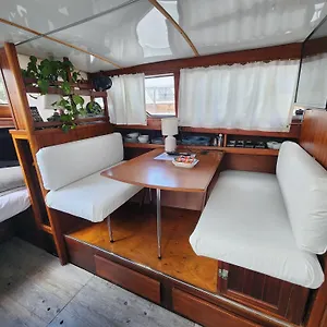 Botel Floating In The Sea